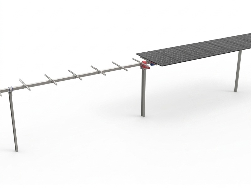 Horizontal Single axis 1P solar tracker