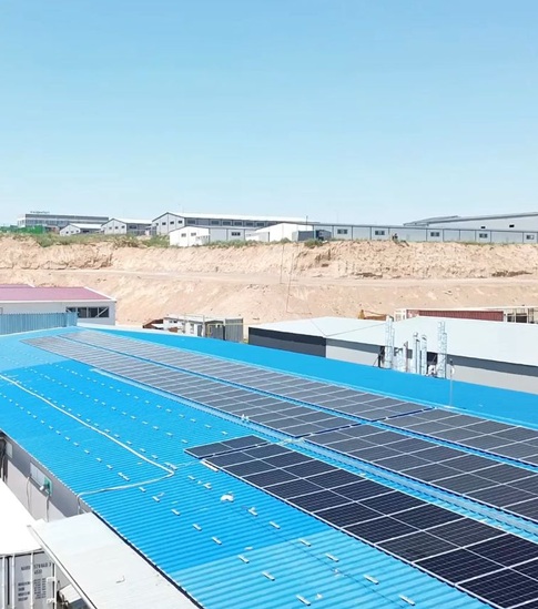 Kazakhstan - 500 kwp trapezoidal roof