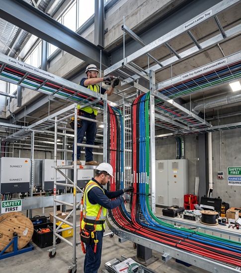 Cable Trays in Solar PV Systems: Functions and Importance